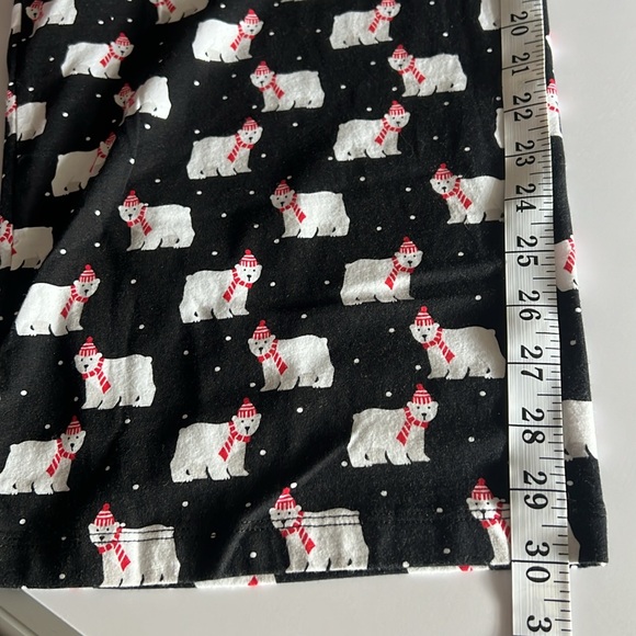 NWT Sleep Sense Christmas Polar Bear Print Pajama Set Size: XL/XXL - Picture 8 of 8
